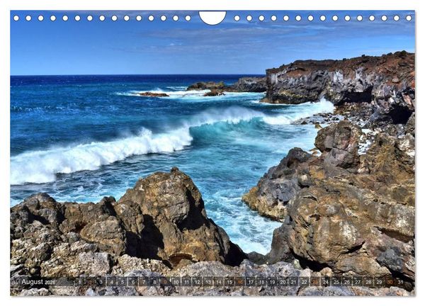Produktbild: Lanzarote. Wunderwelt der Feuerberge (Wandkalender 2026 DIN A4 quer), CALVENDO Monatskalender