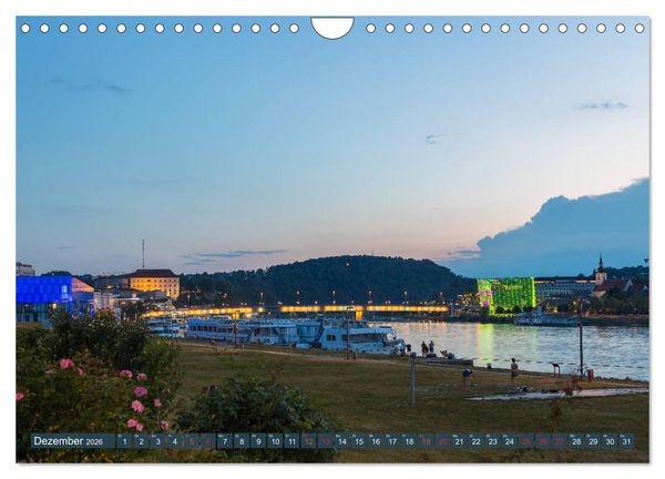 Produktbild: Facettenreiches Linz (Wandkalender 2026 DIN A4 quer), CALVENDO Monatskalender