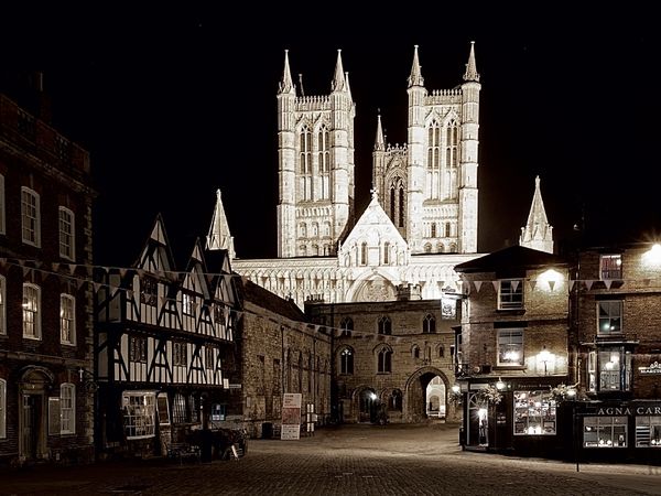 Produktbild: Mittelalterliche Kathedrale in Lincoln (Puzzle)
