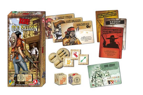 Produktbild: BANG! The Dice Game &ndash; Old Saloon (1. Erweiterung)