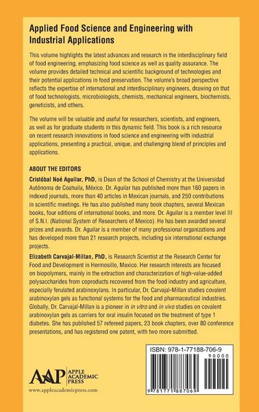 Produktbild: Applied Food Science and Engineering with Industrial Applications