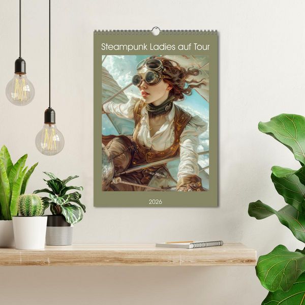 Produktbild: Steampunk Ladies auf Tour (Wandkalender 2026 DIN A3 hoch), CALVENDO Monatskalender