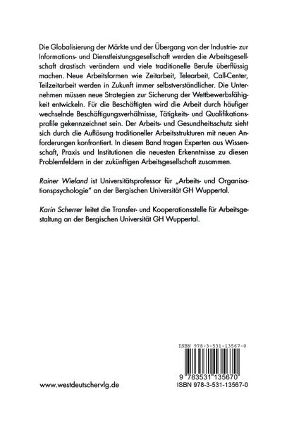 Produktbild: Arbeitswelten von morgen