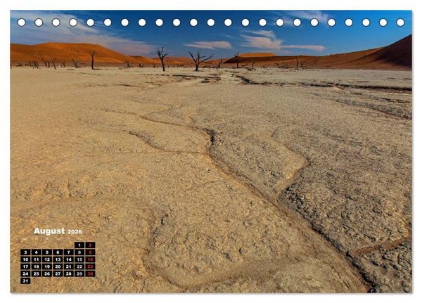 Produktbild: Blickpunkte in Namibia (Tischkalender 2026 DIN A5 quer), CALVENDO Monatskalender