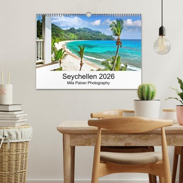 Produktbild: Seychellen Paradies 2026 (Wandkalender 2026 DIN A3 quer), CALVENDO Monatskalender