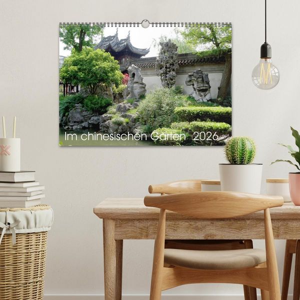Produktbild: Im chinesischen Garten (Wandkalender 2026 DIN A3 quer), CALVENDO Monatskalender