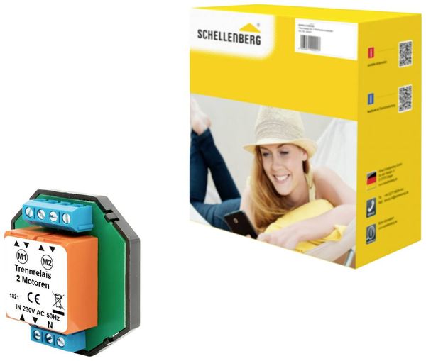 Schellenberg 24201 Relais Passend für (Rollladensysteme) Schellenberg Standard und Plus