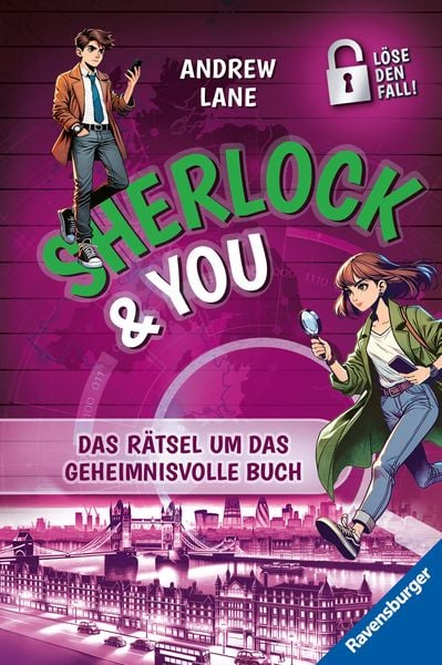 Sherlock & You, Band 4 - Das Rätsel um das geheimnisvolle Buch, Gebundene Ausgabe von Andrew Lane, Ravensburger Verlag GmbH, 978-3-473-40907-5
