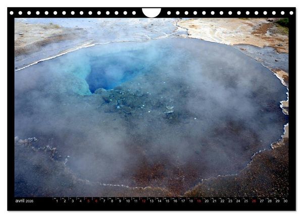 Produktbild: Balade en Islande (Calendrier mural 2026 DIN A4 vertical), CALVENDO calendrier mensuel