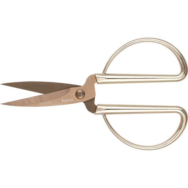 Produktbild: folia Bastelschere ros&eacute;gold 14,5cm