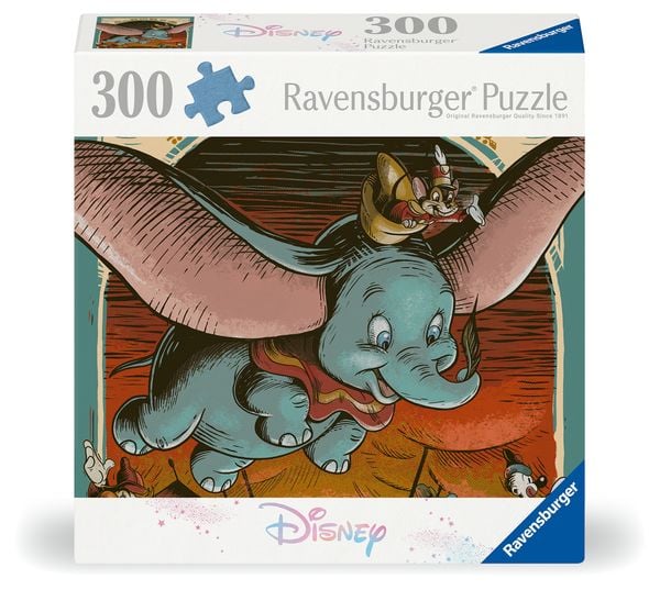 Produktbild: Erwachsenenpuzzle 300 Teile - Disney Classics - Dumbo