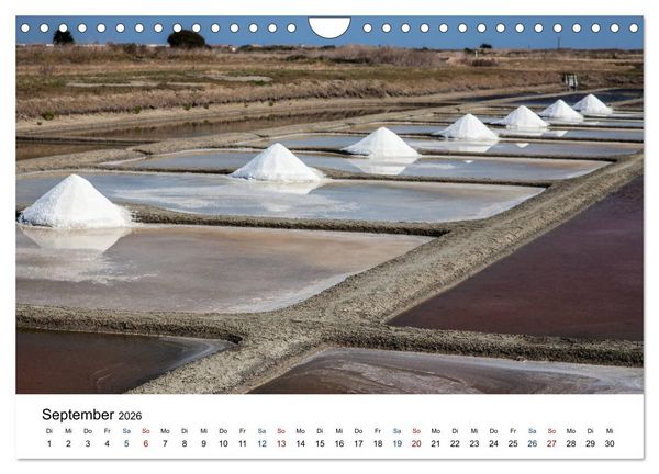 Produktbild: Vend&eacute;e - Bilder von der C&ocirc;te de Lumi&egrave;re (Wandkalender 2026 DIN A4 quer), CALVENDO Monatskalender