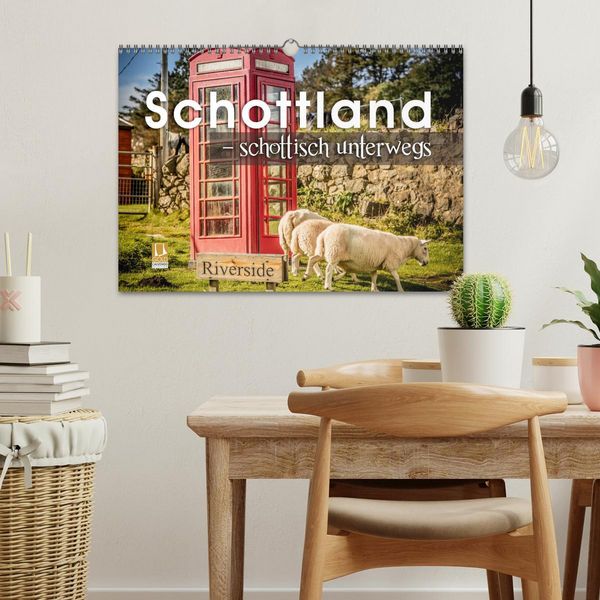 Produktbild: Schottland &ndash; schottisch unterwegs (Wandkalender 2026 DIN A3 quer), CALVENDO Monatskalender