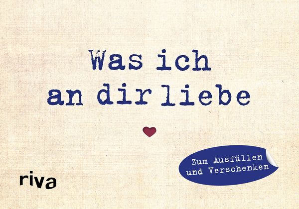 Produktbild: Was ich an dir liebe &ndash; Miniversion