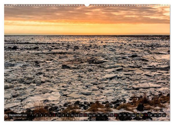 Produktbild: AN DER HUDSON BAY (hochwertiger Premium Wandkalender 2026 DIN A2 quer), Kunstdruck in Hochglanz