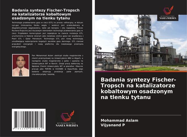 Produktbild: Badania syntezy Fischer-Tropsch na katalizatorze kobaltowym osadzonym na tlenku tytanu