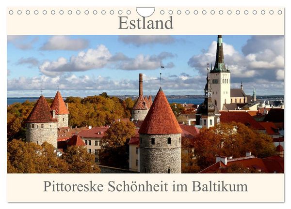 Produktbild: Estland - Pittoreske Sch&ouml;nheit im Baltikum (Wandkalender 2026 DIN A4 quer), CALVENDO Monatskalender