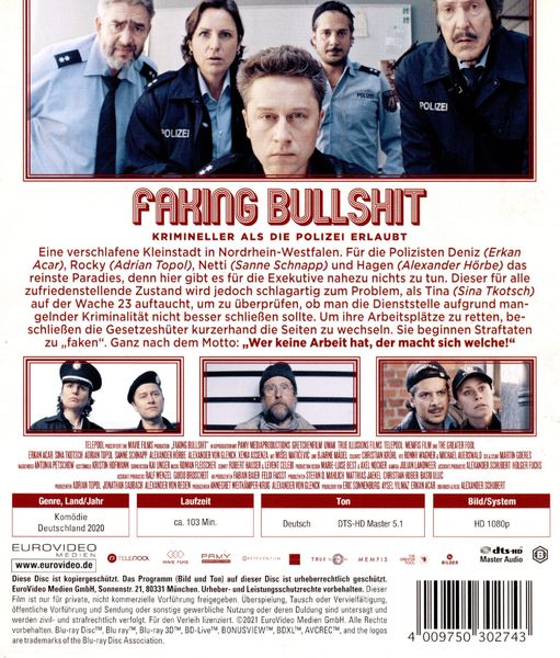 Produktbild: Faking Bullshit - Krimineller als die Polizei erlaubt