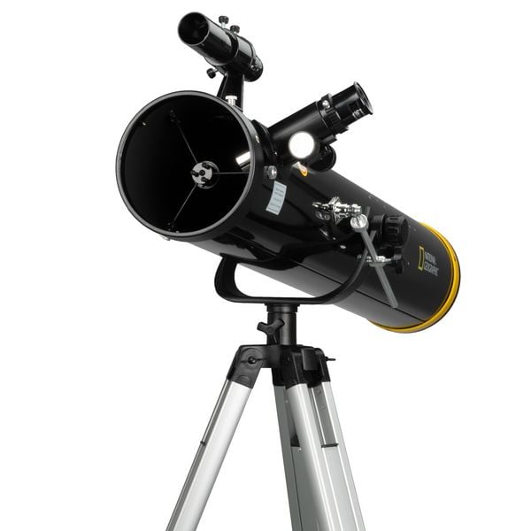 Produktbild: Bresser 10554 - NATIONAL GEOGRAPHIC 114/900 Reflektor Spiegel-Teleskop AZ f&uuml;r Einsteiger