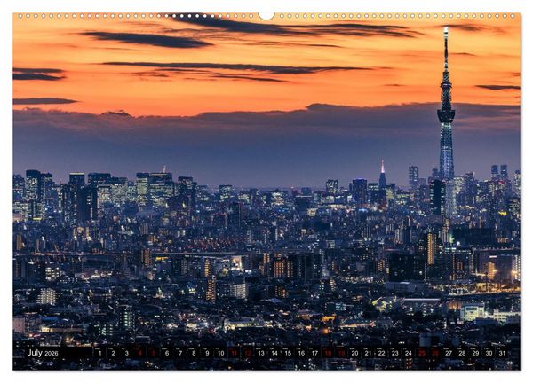 Produktbild: Japan - between tradition and modernity (High Quality Premium Wall Calendar 2026 DIN A2 landscape),CALVENDO 12 Month Wall Calendar