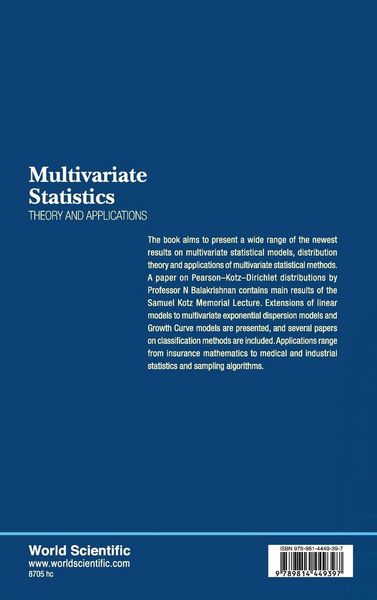 Produktbild: Multivariate Statistics