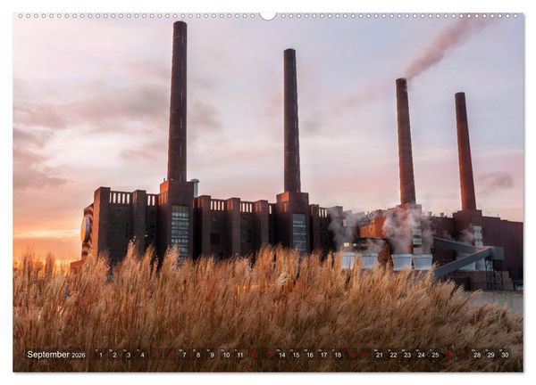 Produktbild: Wolfsburg - Stadt, Land, Fluss (Wandkalender 2026 DIN A2 quer), CALVENDO Monatskalender