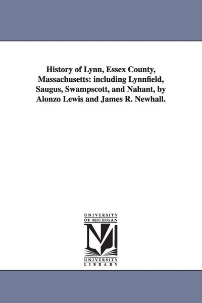 Produktbild: History of Lynn, Essex County, Massachusetts