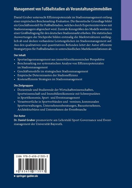 Produktbild: Management von Fu&szlig;ballstadien als Veranstaltungsimmobilien