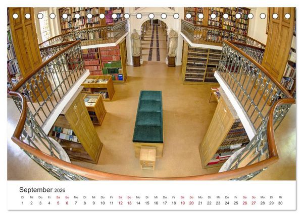 Produktbild: Abtei Marienstatt (Tischkalender 2026 DIN A5 quer), CALVENDO Monatskalender