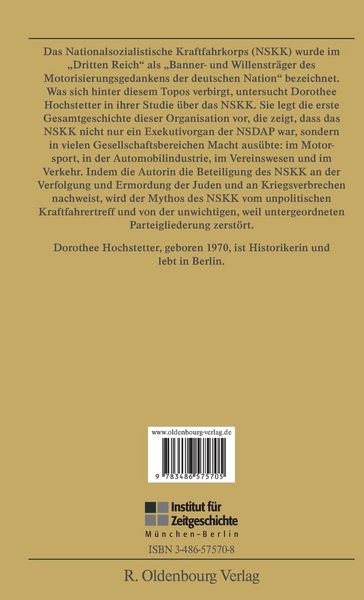 Produktbild: Motorisierung und "Volksgemeinschaft"