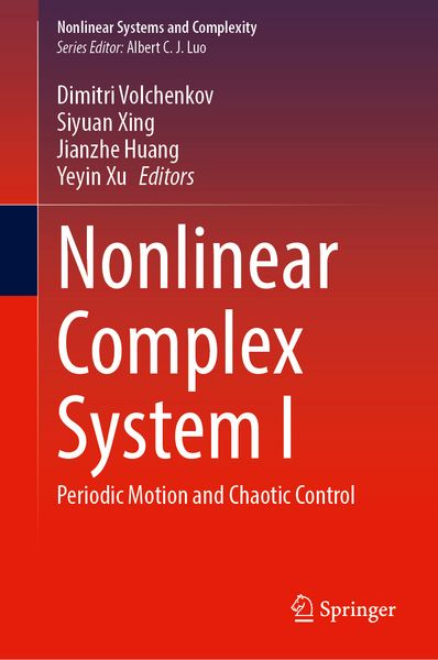 Produktbild: Nonlinear Complex System I