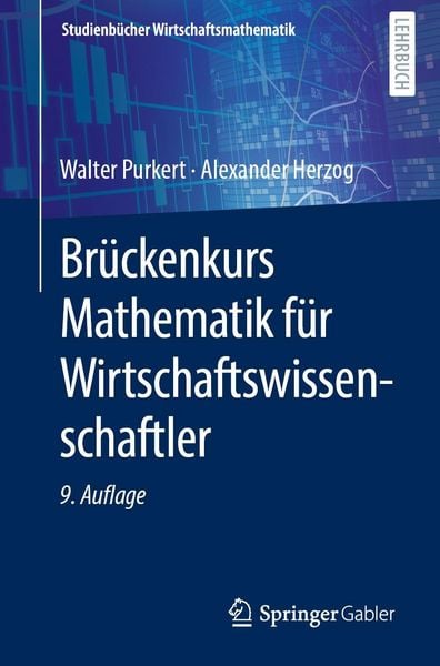 Produktbild: Br&uuml;ckenkurs Mathematik f&uuml;r Wirtschaftswissenschaftler