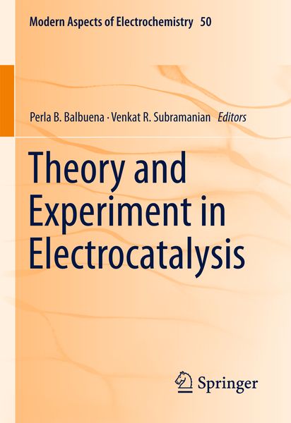 Produktbild: Theory and Experiment in Electrocatalysis