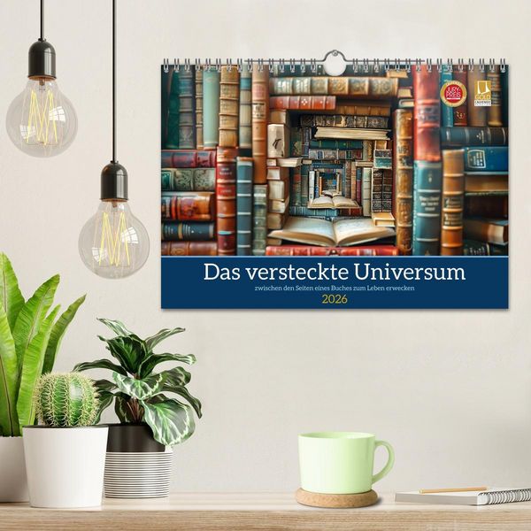 Produktbild: Das versteckte Universum (Wandkalender 2026 DIN A4 quer), CALVENDO Monatskalender