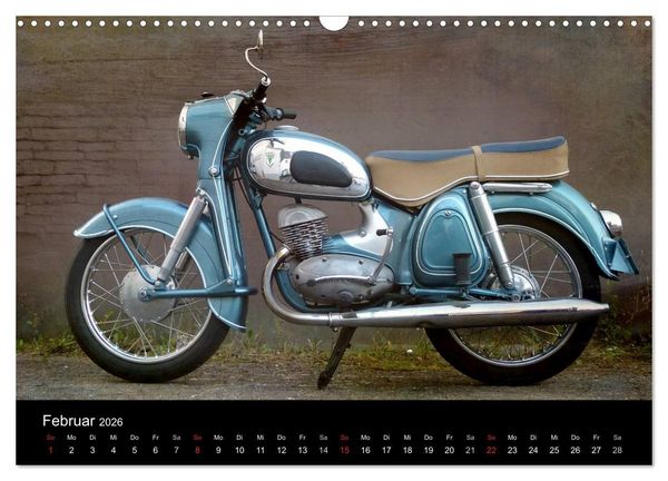 Produktbild: Motorrad Oldtimer (Wandkalender 2026 DIN A3 quer), CALVENDO Monatskalender