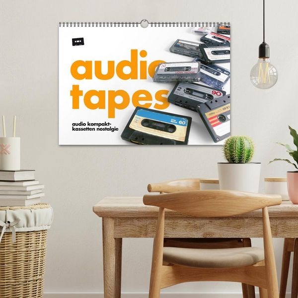Produktbild: Audio Tapes (Wandkalender 2026 DIN A3 quer), CALVENDO Monatskalender