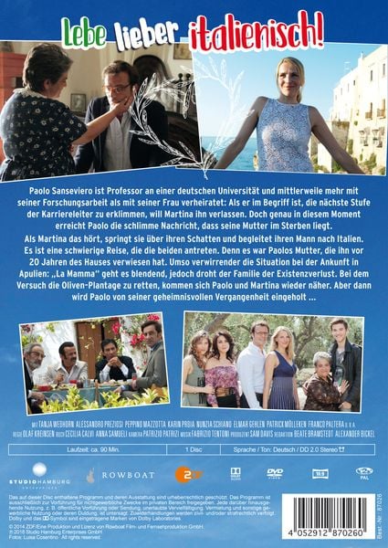 Produktbild: Lebe lieber italienisch! (Herzkino)