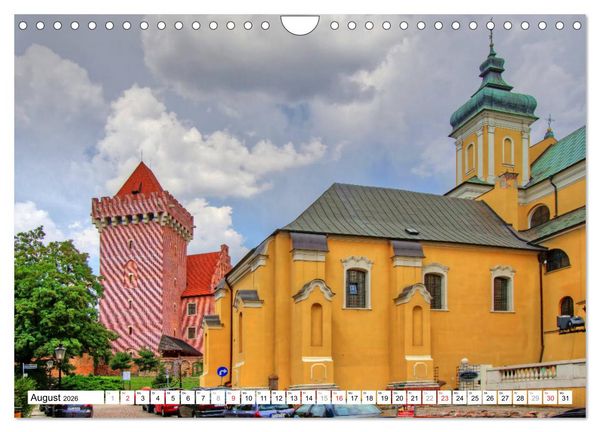 Produktbild: Posen Poznan - Bunte und strahlende Akzente (Wandkalender 2026 DIN A4 quer), CALVENDO Monatskalender