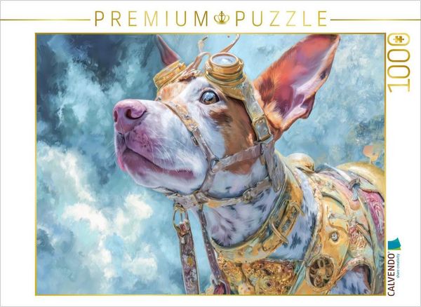 Produktbild: CALVENDO Puzzle Punkerhunde | 1000 Teile Lege-Gr&ouml;&szlig;e 64x48cm Foto-Puzzle f&uuml;r gl&uuml;ckliche Stunden