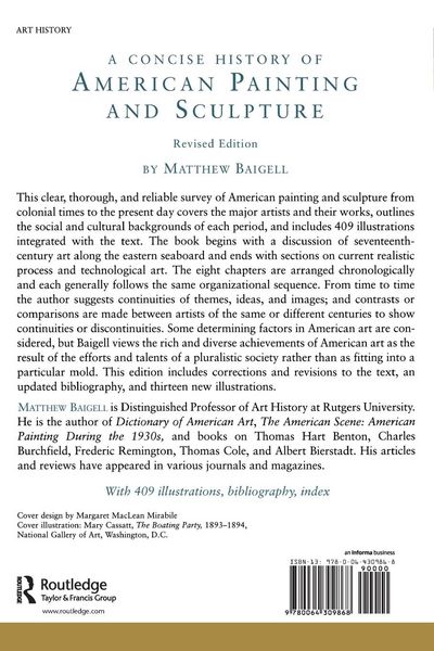 Produktbild: A Concise History Of American Painting And Sculpture