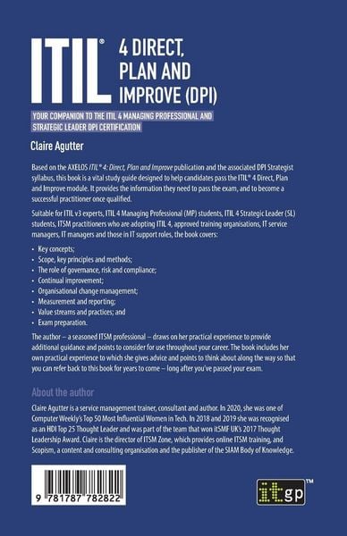 Produktbild: ITIL&reg; 4 Direct Plan and Improve (DPI)