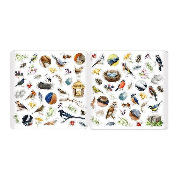 Produktbild: TR&Ouml;TSCH - Stickermalbuch Unsere Vogelwelt Malbuch mit Stickern| Ab 5 Jahren