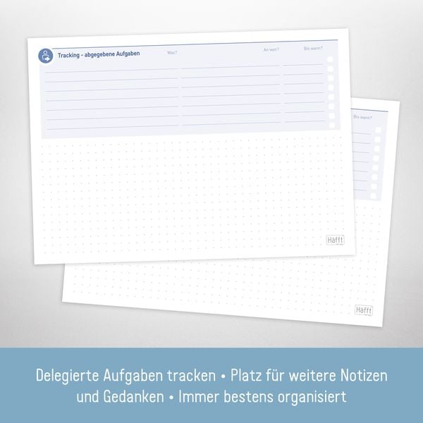 Produktbild: Block A5 quer Aufgabenplaner Management by Eisenhower