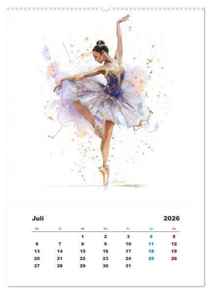 Produktbild: Tanz aus der Stille (hochwertiger Premium Wandkalender 2026 DIN A2 hoch), Kunstdruck in Hochglanz