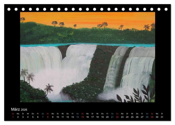 Produktbild: Mein Paraguay - Farben S&uuml;damerikas (Tischkalender 2026 DIN A5 quer), CALVENDO Monatskalender