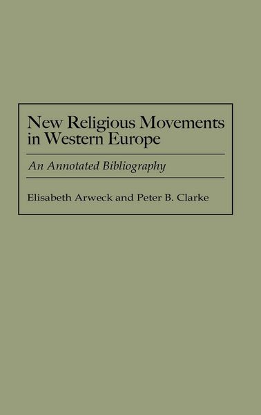 Produktbild: New Religious Movements in Western Europe