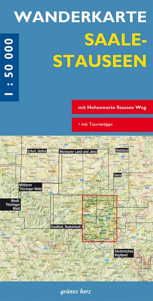 Produktbild: Wanderkarte Saalestauseen