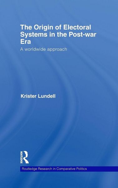 Produktbild: The Origin of Electoral Systems in the Postwar Era