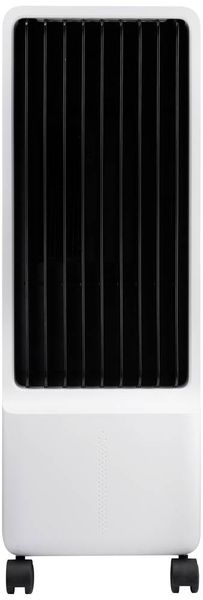 Produktbild: Sygonix Luftk&uuml;hler 50 W (L x B x H) 272 x 270 x 942 mm Wei&szlig; mit Fernbedienung, Oszillierend, Timer, LED-Display