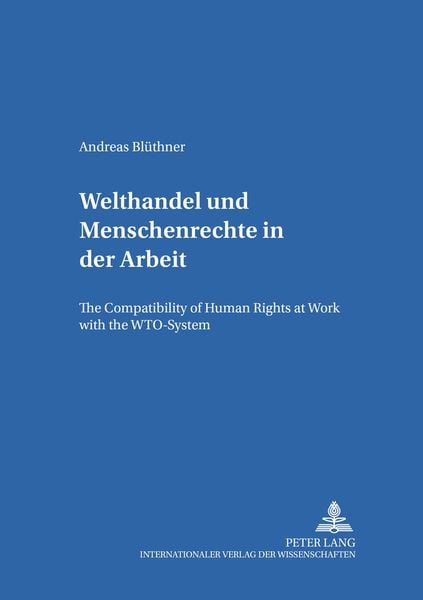 Produktbild: Welthandel und Menschenrechte in der Arbeit